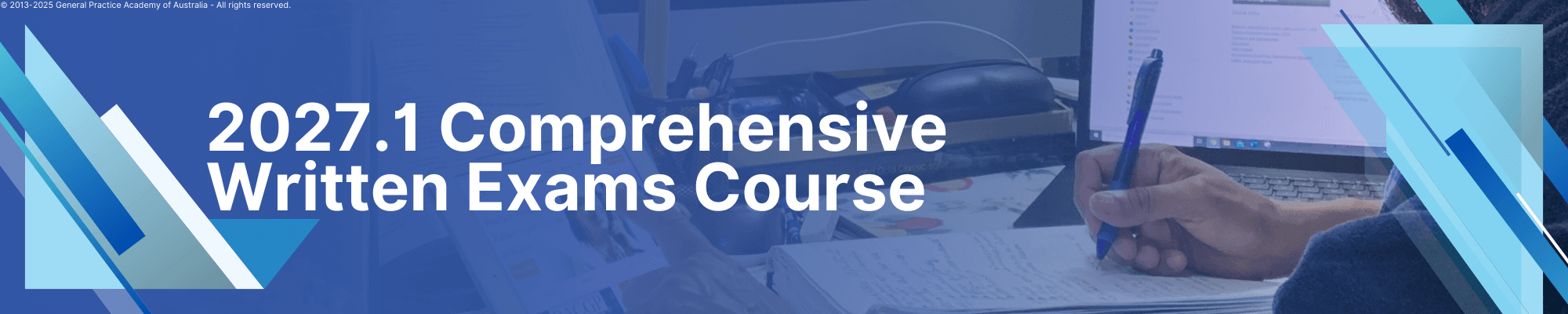 2027.1 Comprehensive Written Exams Course