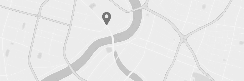 Sample map showing the venue's location.
